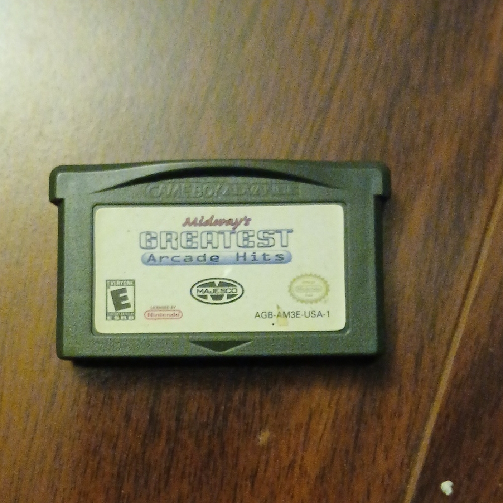 Midway's Greatest Arcade Hits Game Cartridge